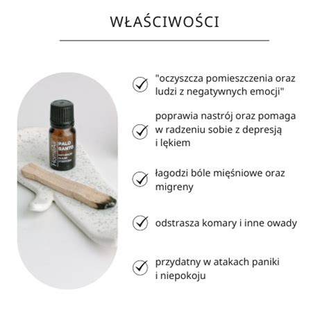 Naturalny Olejek Eteryczny PALO SANTO Cena Opinie Sklep