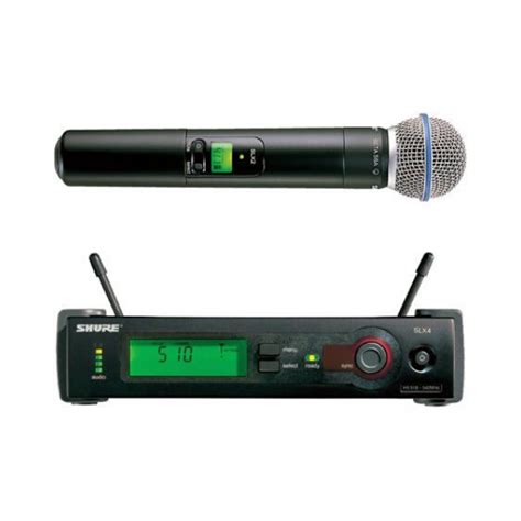 Shure Slx B58 Wireless Mic Powersounds