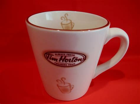 Tim Hortons Coffee Mug Cup Tea Always Fresh Souvenir Number 7 Limited ...