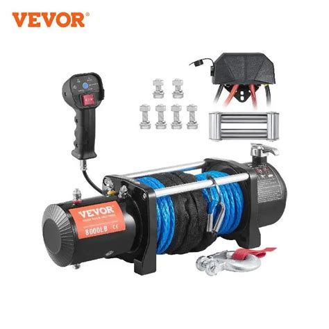 Vevor Electric Winch Lb Ip Atv Winch With Wireless Handheld