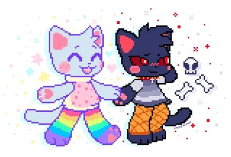 Nyan Cat And Tac Nayn By Creepincrawlart On Deviantart