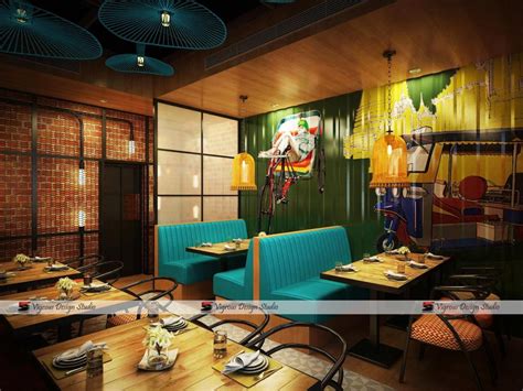 Restaurant Wall Décor by Vigrous design studio | KreateCube