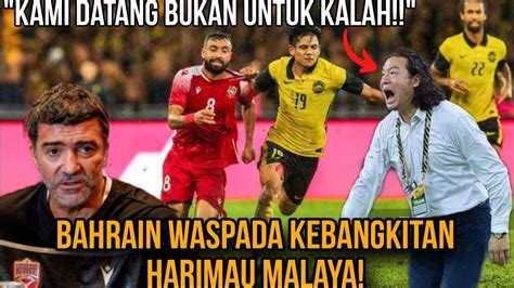 Kami Tak Datang Untuk Seri Atau Kalah Kpg Beri Bayangan Harimau