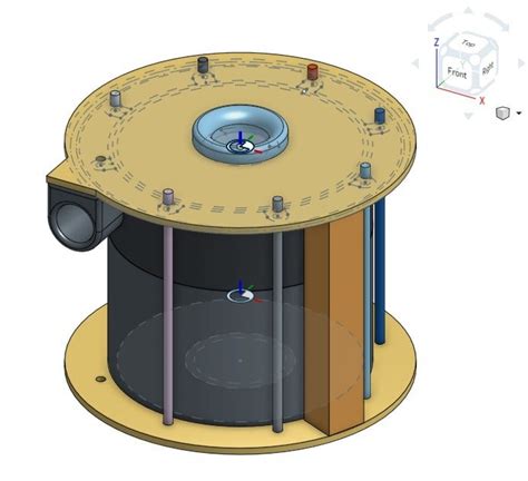 Fichier STL gratuit Hoover GUV Séparateur de cyclone Plan pour