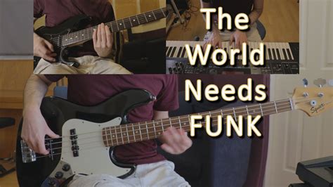 Funk Groove Funk Backing Track No Drums Bass Line YouTube