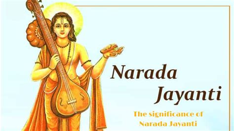 Narada Jayanti Puja Vidhi Muhurat And Story Of Narada Muni