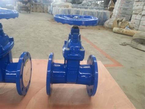 Resilient Seated Gate Valve Bs5163 Ductile Iron For Water Oem Handwheel Operation Size Dn50 To