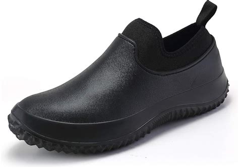 Yuelvda Chef Zapatos De Seguridad De Jardín Zapatos De Cocina Zapatos