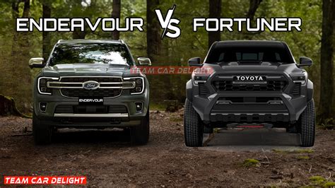 Ford Endeavour Ford Endeavour Vs Toyota Fortuner Fact Sheet