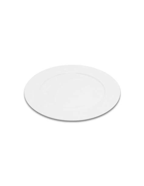 Plato Redondo De Porcelana De Borde Ancho De 10 25 Pulgadas ARNI S4085