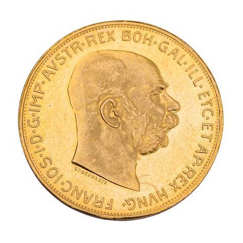 Österreich GOLD Franz Josef I 100 Kronen 1915 NP Objektdetail Eppli