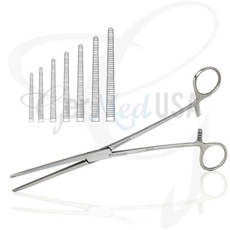 Rochester Pean Hemostatic Forceps Straight Germedusa Inc