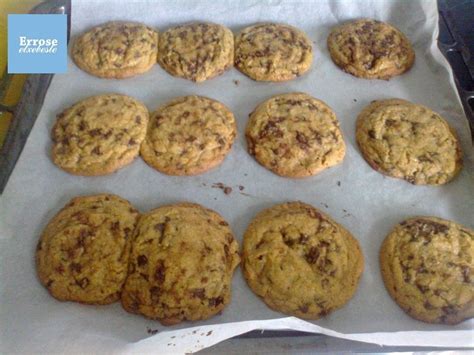 Las Famosas Cookies Con Chispas De Chocolate Tan Tradicionales En La