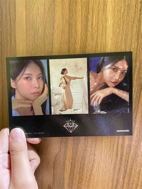 I Say Mamamoo The Best Solar Photocard Letter Hobbies Toys