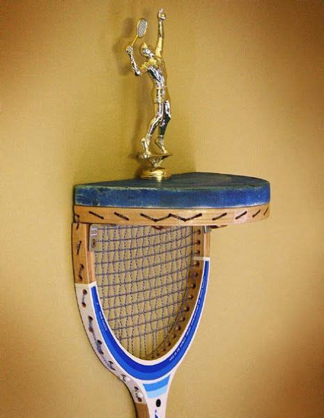 Ideas DIY Con Raquetas Recicladas Para Decorar Raqueta De Tenis