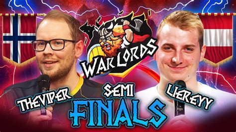 TheViper Vs Liereyy SEMIFINALS 30 000 WARLORDS Ageofempires2 YouTube