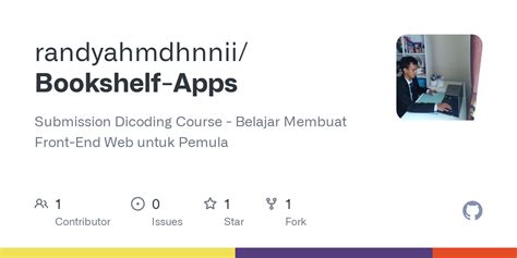 Github Randyahmdhnnii Bookshelf Apps Submission Dicoding Course