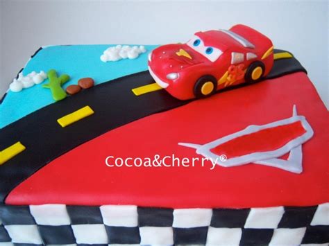 Lightning Mcqueen Cake