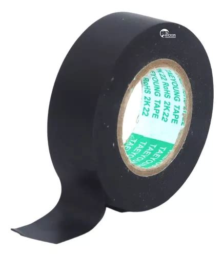 Cinta Aislante De Pvc Para Arn S Automotriz De M Color Negro