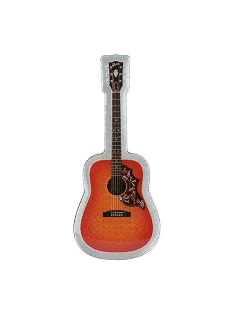 Gibson Hummingbird Pin Music Concept