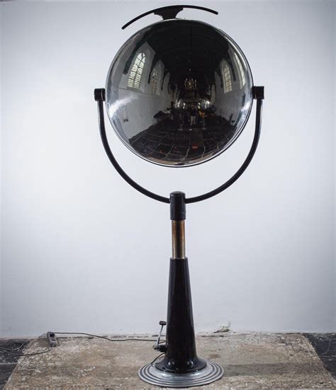 Aperture Lamp Sculptural Lamp With Copper Diafragma For Sale At 1stdibs