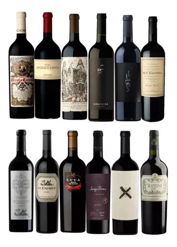 Kit Os Melhores Vinhos Argentinos 12 Unidades Frete grátis