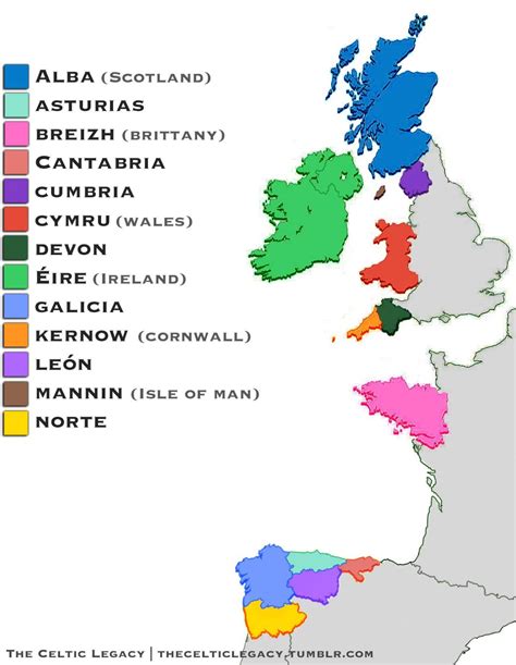 This Map of the cultural celtic nations I found -do u agree with the ...