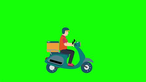 Food Delivery Animation Stock Video Footage For Free Download