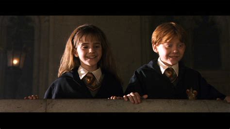 Ron And Hermione Screencaps Harry Potter And The Sorcerers Stone Romione Image 2633378 Fanpop