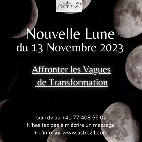 Nouvelle Lune Du Novembre Affronter Les Vagues De