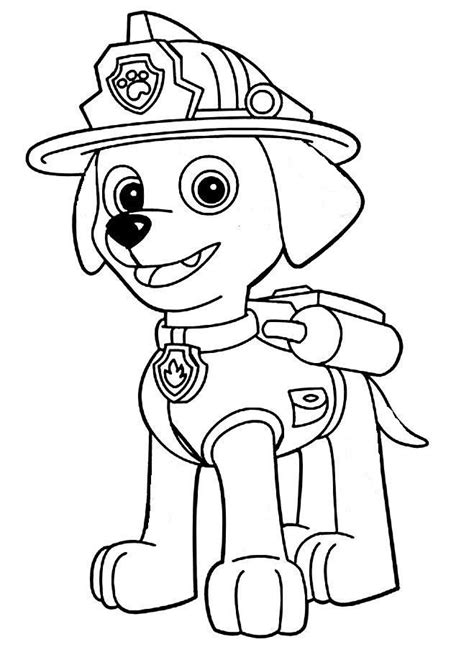 Pin Em Dibujos Patrulla Canina Para Colorear Dibujos De Colorear