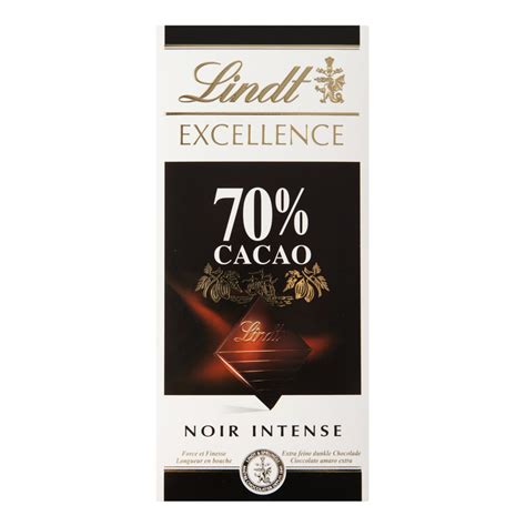 Lindt Excellence Chocoladereep 70 Cacao Noir Intense Pak 100 Gram Dutchfoodexpress