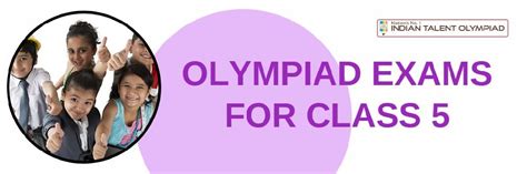 Olympiad Exams For Class 5 List Of Olympiads Class 5