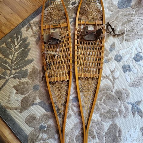 Vintage Snowshoes Etsy