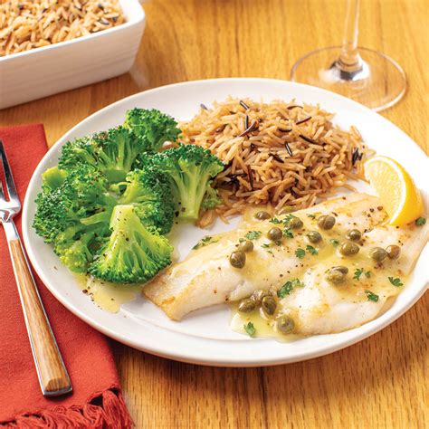 Pan Seared Flounder Piccata Recipe Wegmans