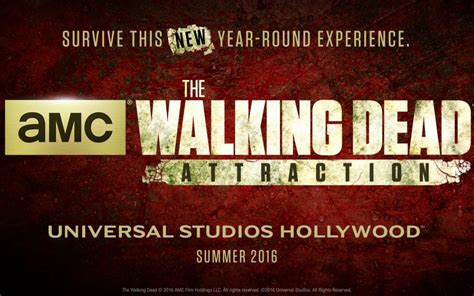 The Walking Dead Attraction Coming to Universal Studios this Summer - I ...