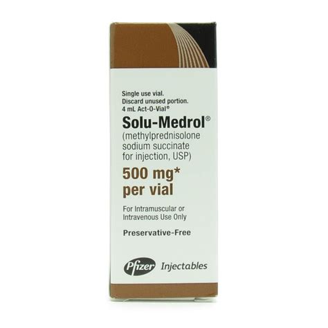 Solu Medrol Mg Vial Sdv Vial Mcguff Medical Products