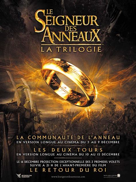 Affiche Du Film Le Seigneur Des Anneaux Le Retour Du Roi Photo 13