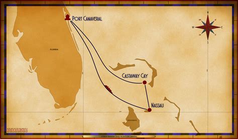 Take A Look Personal Navigators Disney Wish Night Bahamian Halloween