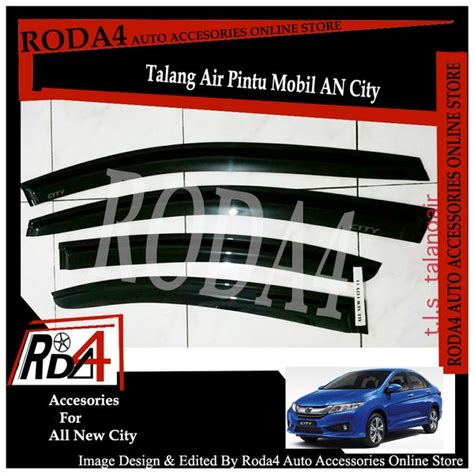 Jual Talang Air Model Slim Mobil All New City Di Lapak Roda Bukalapak