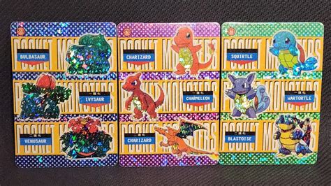 Mavin Pokemon Pocket Monsters Vending Prism Stickers Charizard