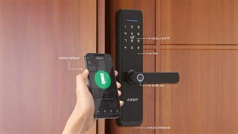 6 Rekomendasi Smart Door Lock Terbaik Pinhome