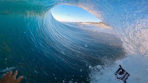 PERFECT GLASSY BARRELS RAW POV YouTube