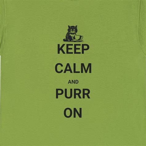 Keep Calm T Shirt Etsy