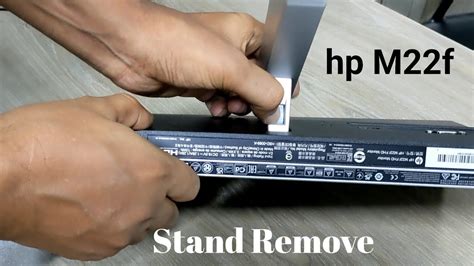 How To Remove Hp M F Fhd Ips Monitor Stand Easily Youtube