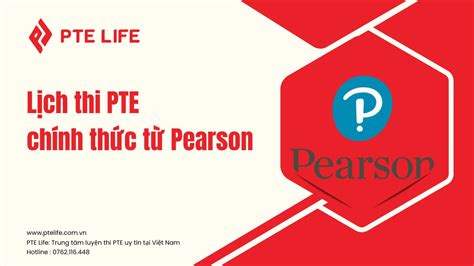 Lịch Thi Pte Mới Nhất Từ Pearson Update đầy đủ 2025