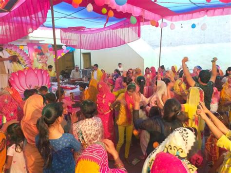 In Shrimad Bhagwat Katha During The Birth Anniversary Of Shri Krishna