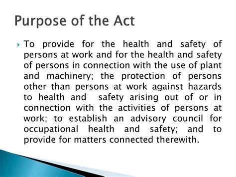 Ppt Theme 7 Occupational Health And Safety Act 85 Of 1993 Powerpoint Presentation Id2796270