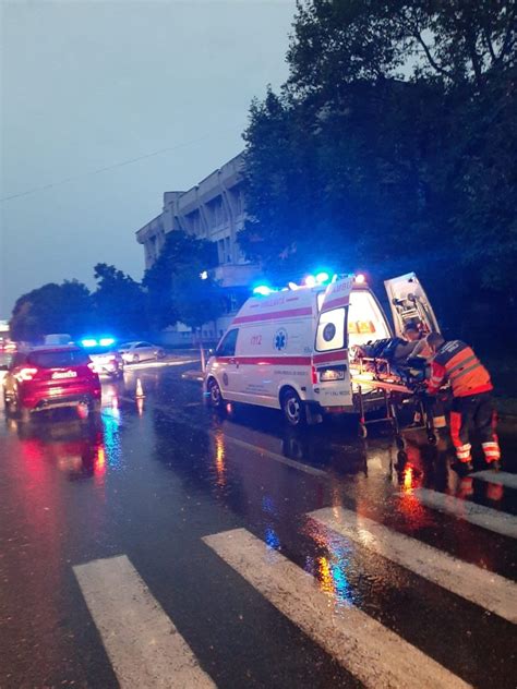 Accident grav în Craiova O femeie rănită