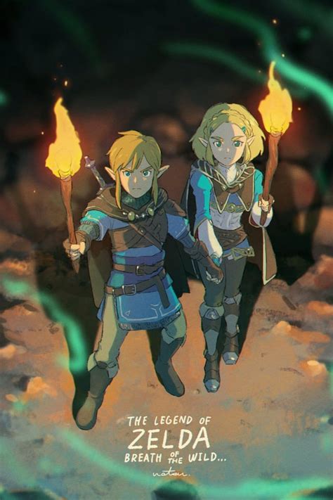 Botw2 Anime Style Breath Of The Wild 2 Rzelda